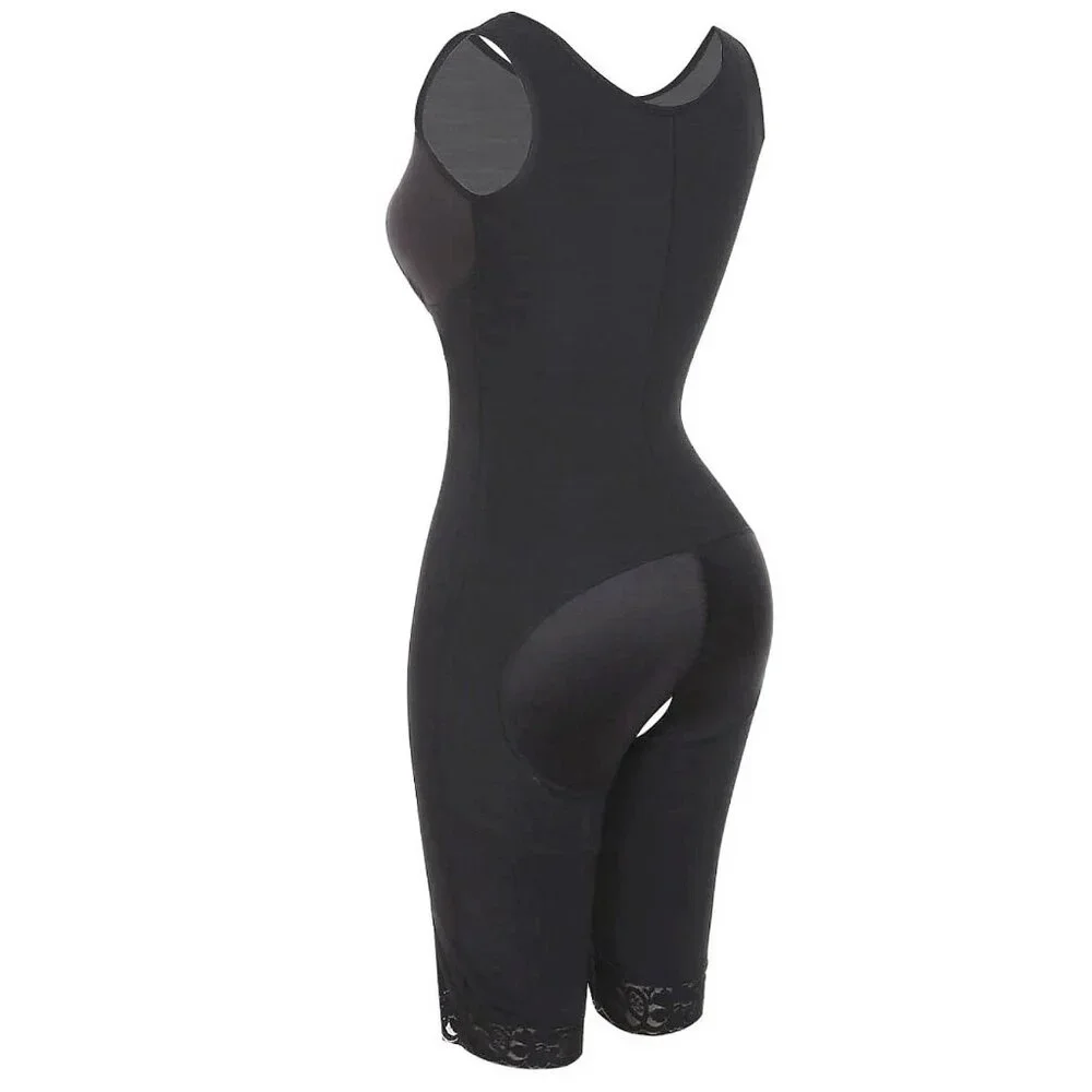 Superfit Fajas High Compression Bodysuit Figure Sculpting Tummy Tuck Support - Picture 7 of 10